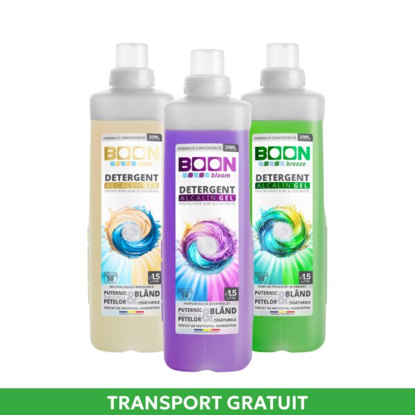 Ofertă detergent lichid BOON 1.5l , pentru 150 de spălări